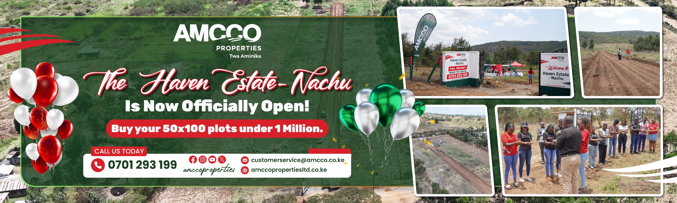 Affordable plots for sale in Nairobi, Kikuyu, Ngong.